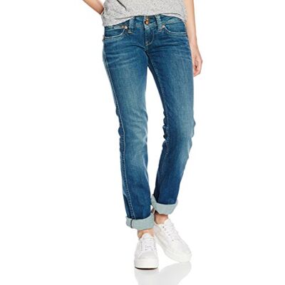 PL200006-000-D67 Pepe Jeans Dżinsy damskie Banji Bootcut, Niebieski (Denim 000-d67), 30W / 32L PL200006-000-D67 Pepe Jeans Dżinsy damskie Banji Bootcut, Niebieski (Denim 000-d67), 30W / 32L