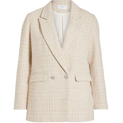 14088016 Vila VITWEEDY L/S blezer, Birch/Checks:doeskin, 36 14088016 Vila VITWEEDY L/S blezer, Birch/Checks:doeskin, 36