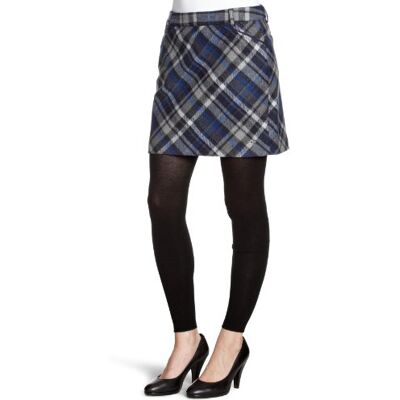Tommy Hilfiger Damska spódnica/długość do kolan 1M87604183 / S3 Scotts Valley CHK Rome Skirt, Wielokolorowy (Midnight/Multi), 38 Tommy Hilfiger Damska spódnica/długość do kolan 1M87604183 / S3 Scotts Valley CHK Rome Skirt, Wielokolorowy (Midnight/Multi), 38
