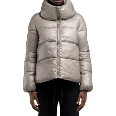 W7855 .000.84988 Replay Damska kurtka zimowa, 605 City Grey, XS W7855 .000.84988 Replay Damska kurtka zimowa, 605 City Grey, XS