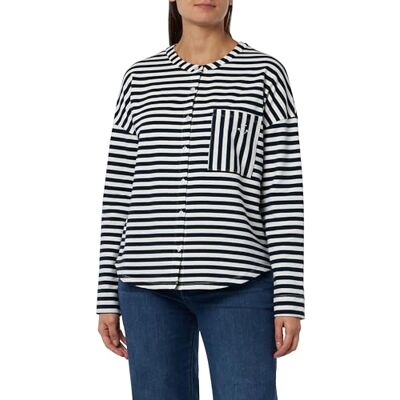 81432633 Boline Bluza damska , granatowa biel, M, Marine White, M 81432633 Boline Bluza damska , granatowa biel, M, Marine White, M