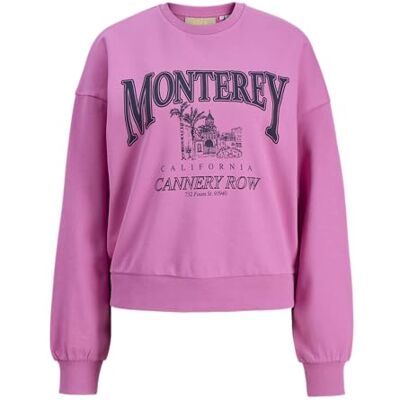 12269058-4923020 JACK & JONES Jxmerle Spring RLX Short Ls Crew SWT Ln, Fiji Flower, L 12269058-4923020 JACK & JONES Jxmerle Spring RLX Short Ls Crew SWT Ln, Fiji Flower, L