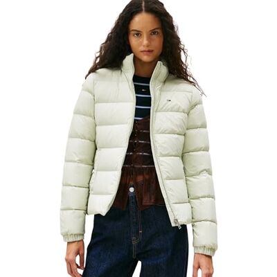 DW0DW18312M1CXL TOMMY JEANS Damska kurtka puchowa TJW BASIC EXT DW0DW18312, zielona, XL, Zielony (Mglista szałwia), XL DW0DW18312M1CXL TOMMY JEANS Damska kurtka puchowa TJW BASIC EXT DW0DW18312, zielona, XL, Zielony (Mglista szałwia), XL