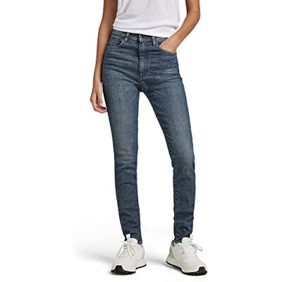 D15578-6550-C571 G-STAR RAW Kafey Ultra High Skinny Dżins Kobiety, niebieski (Faded Neptune Blue 6550-C571), 23W / 28L D15578-6550-C571 G-STAR RAW Kafey Ultra High Skinny Dżins Kobiety, niebieski (Faded Neptune Blue 6550-C571), 23W / 28L