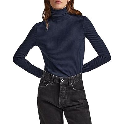PL504618 Pepe Jeans Koszulka damska Deborah, Niebieski (Dulwich), S PL504618 Pepe Jeans Koszulka damska Deborah, Niebieski (Dulwich), S