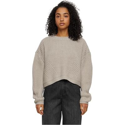 TB2359 Urban Classics Damski sweter oversize strój dresowy damski, Warmgrey, 3XL TB2359 Urban Classics Damski sweter oversize strój dresowy damski, Warmgrey, 3XL