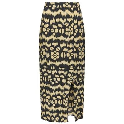 15346938-4743183 Onlzeven Slit Skirt Ptm, czarny, XL 15346938-4743183 Onlzeven Slit Skirt Ptm, czarny, XL