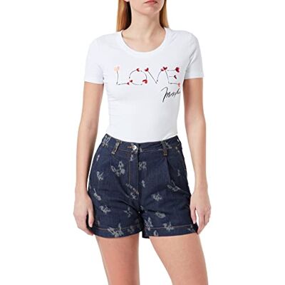 W O 174 00 S 3717 Love Moschino Damskie szorty Denim, Enzimix15adritt, 42 PL W O 174 00 S 3717 Love Moschino Damskie szorty Denim, Enzimix15adritt, 42 PL