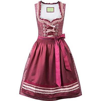 GISEL BORDEAUX-36 Stockerpoint Damska sukienka Dirndl Giselle na specjalne okazje GISEL BORDEAUX-36 Stockerpoint Damska sukienka Dirndl Giselle na specjalne okazje
