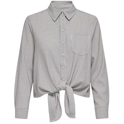 15342881-4764192 Onllola Life Ls Short Embelis Shirt WVN, Bright White, L 15342881-4764192 Onllola Life Ls Short Embelis Shirt WVN, Bright White, L
