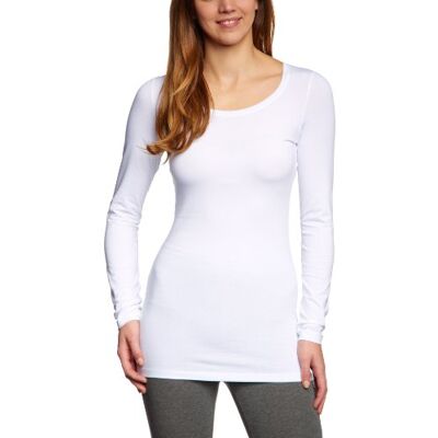 17043596/EDDA LS DEEP ONECK LONG/SUPPLY PIECES Damska koszulka z długim rękawem 17043596/EDDA LS DEEP O-NECK długa/SUPPLY, biały (biały), 36 17043596/EDDA LS DEEP ONECK LONG/SUPPLY PIECES Damska koszulka z długim rękawem 17043596/EDDA LS DEEP O-NECK długa/SUPPLY, biały (biały), 36