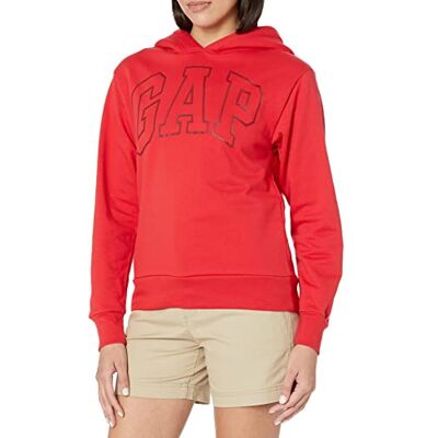 519469 Gap Damska bluza z kapturem z logo V Sherpa Lined HD OPP, nowoczesna czerwień, XXS, Nowoczesny czerwony, XXS 519469 Gap Damska bluza z kapturem z logo V Sherpa Lined HD OPP, nowoczesna czerwień, XXS, Nowoczesny czerwony, XXS