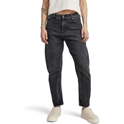 D19821-D291-G111 G-STAR RAW Damskie dżinsy Arc 3D Boyfriend, Czarny (Worn in Black Smoke ), 31W / 34L D19821-D291-G111 G-STAR RAW Damskie dżinsy Arc 3D Boyfriend, Czarny (Worn in Black Smoke ), 31W / 34L