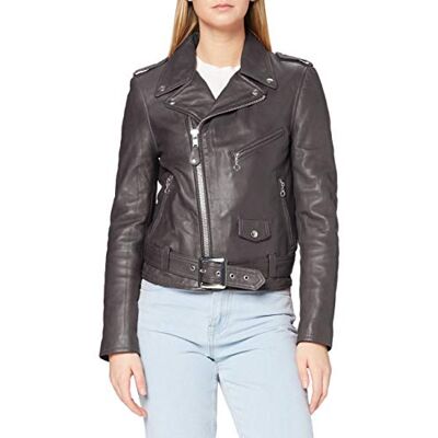 LCW8600 Schott NYC Kurtka damska, Brązowy, XXL LCW8600 Schott NYC Kurtka damska, Brązowy, XXL