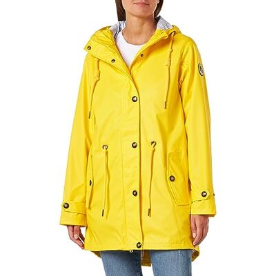 191101 Deproc Active Damen Friesennerz Regenmantel Regenjacke Mit Kapuze Wasserdicht Wetterfest Windbreaker Übergangsjacke #Ankerglutliebe Kurtka przeciwdeszczowa damska, Żółty, 36 191101 Deproc Active Damen Friesennerz Regenmantel Regenjacke Mit Kapuze Wasserdicht Wetterfest Windbreaker Übergangsjacke #Ankerglutliebe Kurtka przeciwdeszczowa damska, Żółty, 36