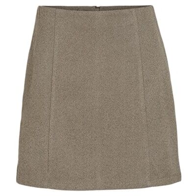 14103282-4657352 Visallie Hw Short Skirt, Fossil, XS 14103282-4657352 Visallie Hw Short Skirt, Fossil, XS