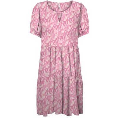 15348735-4779489 ONLY Damska sukienka Onlnova Life Vis Thea Kh AOP, Shocking Pink, S 15348735-4779489 ONLY Damska sukienka Onlnova Life Vis Thea Kh AOP, Shocking Pink, S