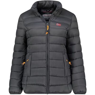 WY8780F/GN Geographical Norway Atikolorama Lady Basic, damska kurtka wiatrówka outdoorowa, damska kurtka z długim rękawem, płaszcz przeciwdeszczowy, wędrówki, wiosna, lato, jesień, zima, (ciemnoszary WY8780F/GN Geographical Norway Atikolorama Lady Basic, damska kurtka wiatrówka outdoorowa, damska kurtka z długim rękawem, płaszcz przeciwdeszczowy, wędrówki, wiosna, lato, jesień, zima, (ciemnoszary