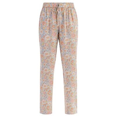 10226552 usha Damskie spodnie materiałowe , niebieskie, wielokolorowe, XL, niebieski wielokolorowy, XL 10226552 usha Damskie spodnie materiałowe , niebieskie, wielokolorowe, XL, niebieski wielokolorowy, XL