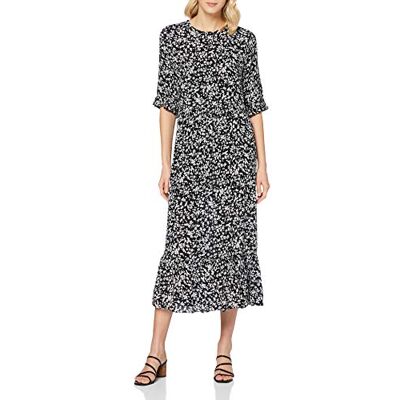 18S17BBLK MISS SELFRIDGE Damska czarna Ditsy Kwiatowy Midi Sukienka Codzienna, Czarny, 34 PL 18S17BBLK MISS SELFRIDGE Damska czarna Ditsy Kwiatowy Midi Sukienka Codzienna, Czarny, 34 PL