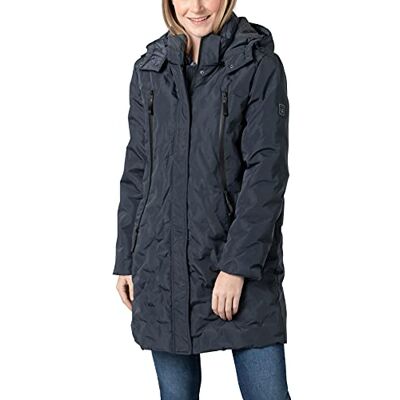 19-10033-00-1570 Timezone Damska parka Bonded, niebieski (Night Blue), S 19-10033-00-1570 Timezone Damska parka Bonded, niebieski (Night Blue), S