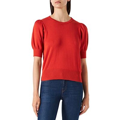 MI3939 Minus33 T-shirt damski Liva Knit Tee, czerwony (Lipstick Red), XXL MI3939 Minus33 T-shirt damski Liva Knit Tee, czerwony (Lipstick Red), XXL