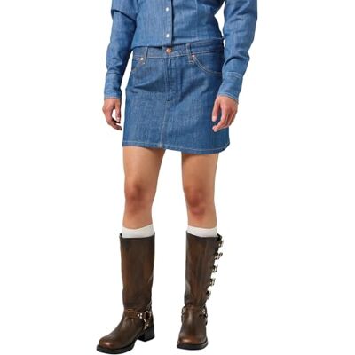 112356435 Wrangler Damska spódnica mini, Original Rinse, M, Oryginalne płukanie, M 112356435 Wrangler Damska spódnica mini, Original Rinse, M, Oryginalne płukanie, M