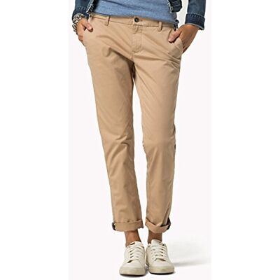 DW0DW00433-232 Tommy Jeans Spodnie damskie, Brązowy (Incense 232), 29W / 32L DW0DW00433-232 Tommy Jeans Spodnie damskie, Brązowy (Incense 232), 29W / 32L