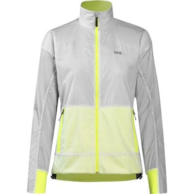 100845 GORE WEAR Drive Kurtka damska, GORE-TEX INFINIUM, 34, White/Neon Yellow (Biały/Neonowy Żółty) 100845 GORE WEAR Drive Kurtka damska, GORE-TEX INFINIUM, 34, White/Neon Yellow (Biały/Neonowy Żółty)