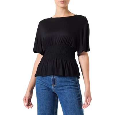 37RTD106H United Colors of Benetton T-shirt, Czarny 100, XXS 37RTD106H United Colors of Benetton T-shirt, Czarny 100, XXS