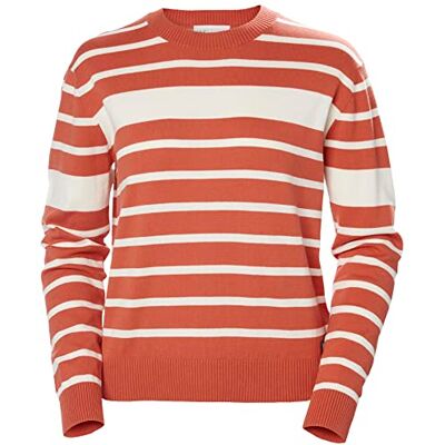34310 Helly Hansen Damski sweter W Skagen 2.0, terakota paski, XL, Paski terakoty, XL 34310 Helly Hansen Damski sweter W Skagen 2.0, terakota paski, XL, Paski terakoty, XL