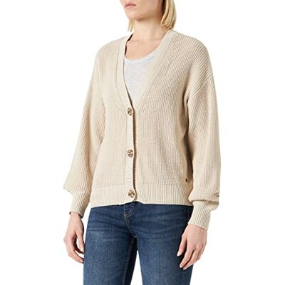 Z0009-912 Garcia Damski kardigan Knit kurtka z dzianiny, Almond, XL, Migda?owy, XL Z0009-912 Garcia Damski kardigan Knit kurtka z dzianiny, Almond, XL, Migda?owy, XL