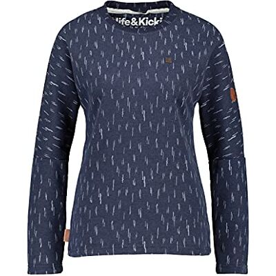 62076-2102-5500-XS Alife and Kickin DarlaAK Sweat bluza damska, morski, XS 62076-2102-5500-XS Alife and Kickin DarlaAK Sweat bluza damska, morski, XS