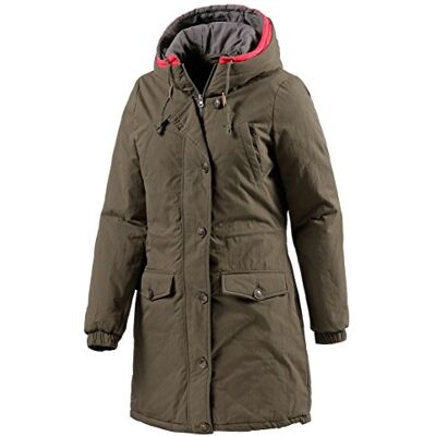 101225-13314 ICHI Parka damska płaszcz SORNA JA, zielony (Tarmac 13314), XS 101225-13314 ICHI Parka damska płaszcz SORNA JA, zielony (Tarmac 13314), XS