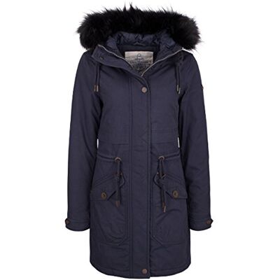 36036708-12 DreiMaster Damska parka, Niebieski (Marine 12), XL 36036708-12 DreiMaster Damska parka, Niebieski (Marine 12), XL