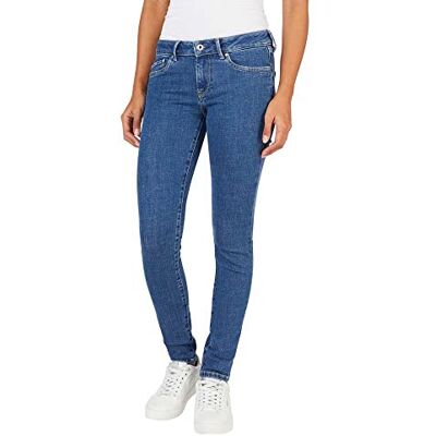 PL204169HS5 Pepe Jeans Damskie dżinsy Pixie, niebieskie (denim-HS5), 26 W/32 L, Niebieski (Denim-HS5), 26W / 32L PL204169HS5 Pepe Jeans Damskie dżinsy Pixie, niebieskie (denim-HS5), 26 W/32 L, Niebieski (Denim-HS5), 26W / 32L