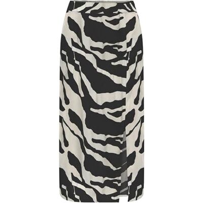 15343188-4779219 Onlnova Life Vis Lamar Slit Skirt AOP, czarny, XL 15343188-4779219 Onlnova Life Vis Lamar Slit Skirt AOP, czarny, XL
