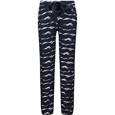 F41119-38 Charlie Choe Ladies Pajamas piżamy, indygo + AOP, XXL F41119-38 Charlie Choe Ladies Pajamas piżamy, indygo + AOP, XXL