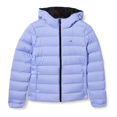 DW0DW21617C5ZXS Tommy Jeans Tjw Slim Hood PRNT Down Jckt Ext Dw0dw0dw21617 kurtka puchowa, niebieska (Vintage Iris), XS damska, Niebieski (Vintage Iris), XS DW0DW21617C5ZXS Tommy Jeans Tjw Slim Hood PRNT Down Jckt Ext Dw0dw0dw21617 kurtka puchowa, niebieska (Vintage Iris), XS damska, Niebieski (Vintage Iris), XS