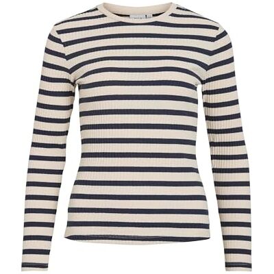 14103246-4656276 Viamelie O-Neck L/S Top/Pb, granatowy blezer, S 14103246-4656276 Viamelie O-Neck L/S Top/Pb, granatowy blezer, S