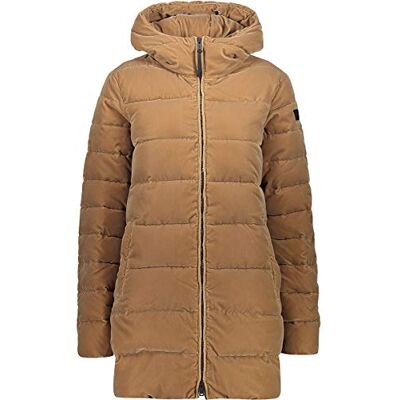 30K3646 CMP Damska parka Velluto Con Imbottitura Feel Warm Flock kurtka brązowy dune 36 30K3646 CMP Damska parka Velluto Con Imbottitura Feel Warm Flock kurtka brązowy dune 36
