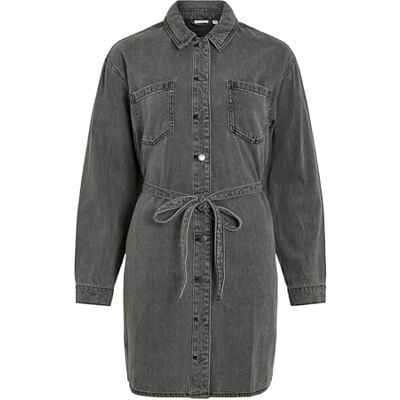 14107374-4761180 Vila Damska koszula Vikiki L/S Denim Dress Dgd, Dark Grey Denim, 44 14107374-4761180 Vila Damska koszula Vikiki L/S Denim Dress Dgd, Dark Grey Denim, 44