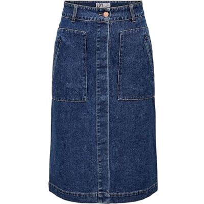 15286309-4148250 JdY Jdyolivia Hw Skirt Db DNM Noos, niebieski (Dark Blue Denim), M 15286309-4148250 JdY Jdyolivia Hw Skirt Db DNM Noos, niebieski (Dark Blue Denim), M