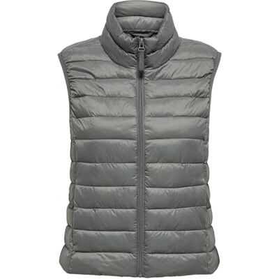 15358288-4862380 ONLY CARMAKOMA Cartahia Lw Quilted Waistcoat Otw, Castor Gray, L 15358288-4862380 ONLY CARMAKOMA Cartahia Lw Quilted Waistcoat Otw, Castor Gray, L