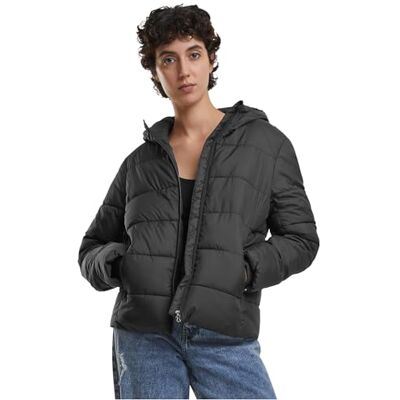 TB7006 Urban Classics Damskie kurtki zimowe, czarny, 4XL TB7006 Urban Classics Damskie kurtki zimowe, czarny, 4XL