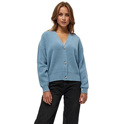 MI4429 Minus33 Damski sweter New AVA Short Cardigan, niebieski (Powder Blue), L MI4429 Minus33 Damski sweter New AVA Short Cardigan, niebieski (Powder Blue), L