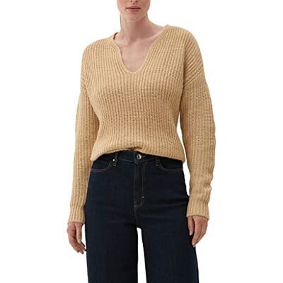 2118802 s.Oliver BLACK LABEL Women's sweter z dzianiny, brązowy, XL (DE) 2118802 s.Oliver BLACK LABEL Women's sweter z dzianiny, brązowy, XL (DE)