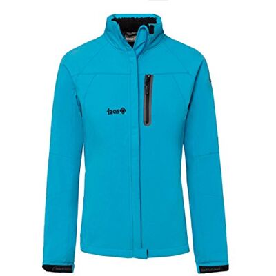 IWWSF00602TQ/BKL Izas Softshell Escarra turkusowy/czarny L IWWSF00602TQ/BKL Izas Softshell Escarra turkusowy/czarny L