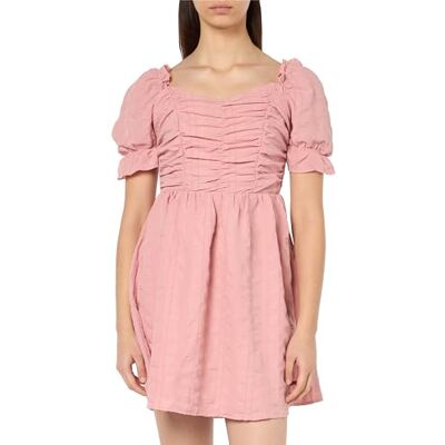19323127-LO01 LOMASI Damska sukienka mini off-Shoulder , różowa, S, Sukienka minisukienka off-shoulder, S 19323127-LO01 LOMASI Damska sukienka mini off-Shoulder , różowa, S, Sukienka minisukienka off-shoulder, S