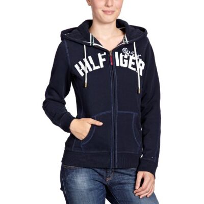 1M87616176 Tommy Hilfiger Bluza damska, DINA ZIP THRU HOODIE LS / , Niebieski (403 / Midnight), 44 1M87616176 Tommy Hilfiger Bluza damska, DINA ZIP THRU HOODIE LS / , Niebieski (403 / Midnight), 44